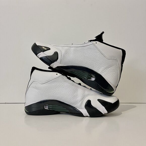 2016 Air Jordan 14 Retro Oxidized Green XIV AJ14 Wht Blk Rare 487471 106 Sz 10